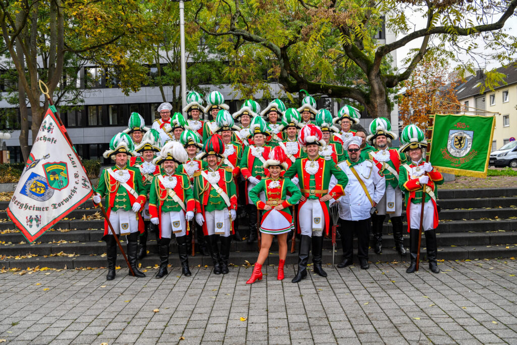 Foto der Garde der Bergheimer Torwache